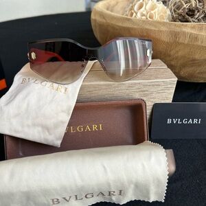Bulgari Shimmery Gold Logo Box